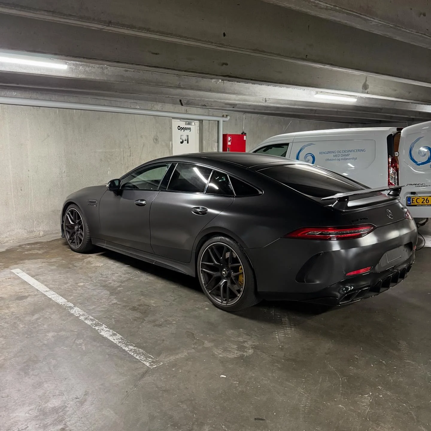 Mercedes-AMG GT 63 S Coupe med beskyttet og forseglet lak